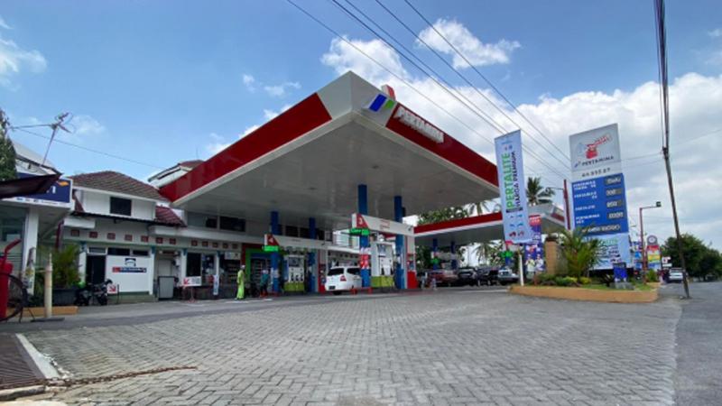 Ilustrasi SPBU Pertamina