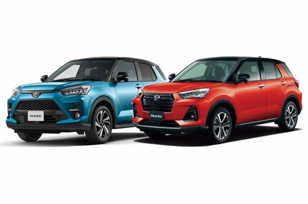 Daihatsu Rocky dan Toyota Raize (ist)