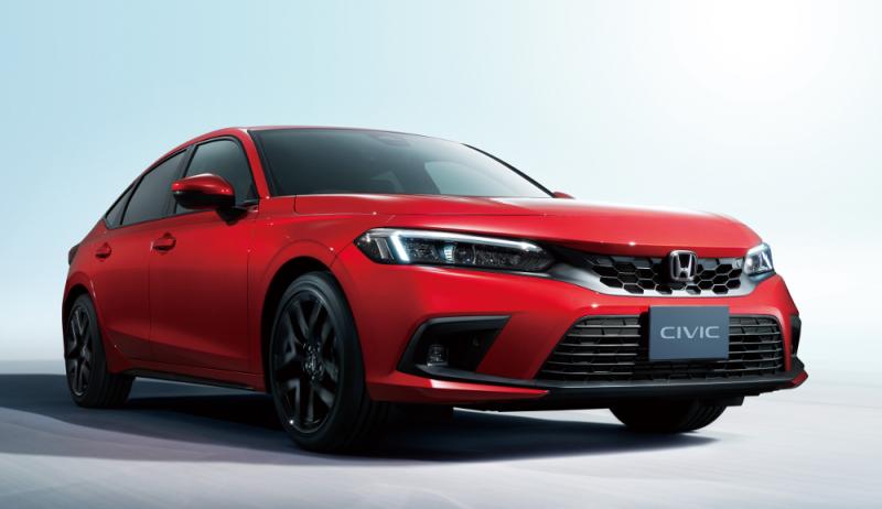 Ilustrasi Honda Civic Hatchback 2022 terbaru yang berada di generasi kesebelas (sumber: Honda)