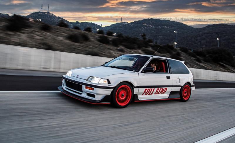 Honda Civic EF dengan DNZ Wheels