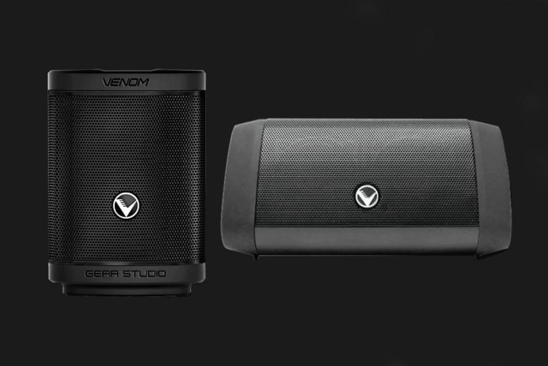 Venom Gear Studio Black Edition (kiri) dan Venom Gear Studio Mini (kanan) (sumber: Venom Audio)