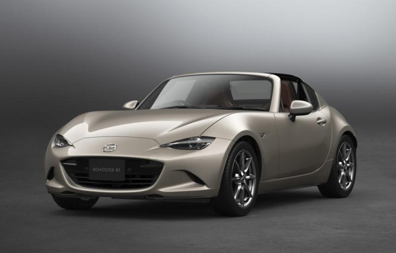 Mazda MX-5, atau Roadster untuk pasar Jepang, dengan suspensi belakang Kinetic Posture Control (KPC) (sumber: Mazda)