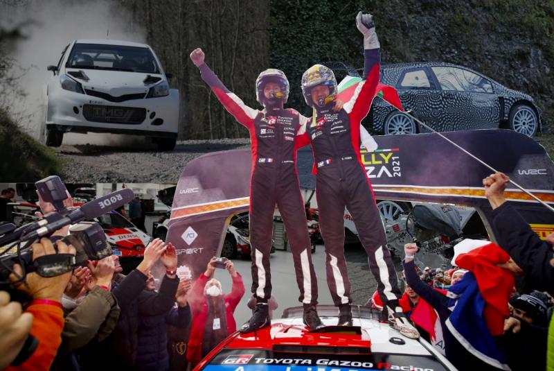 Toyota Gazoo Racing sangat berjuang mengembangkan Yaris WRC hingga meraih juara dunia 4 kali (sumber: Toyota)