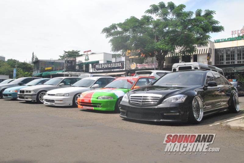 Morning Drivers Club, aktivitas otomotif The Elite di tahun 2021. (Foto: Joule)