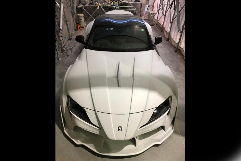 Veilside akan memamerkan bodykit terbaru untuk Toyota GR Supra di Tokyo Auto Salon 2022 (sumber: Veilside)