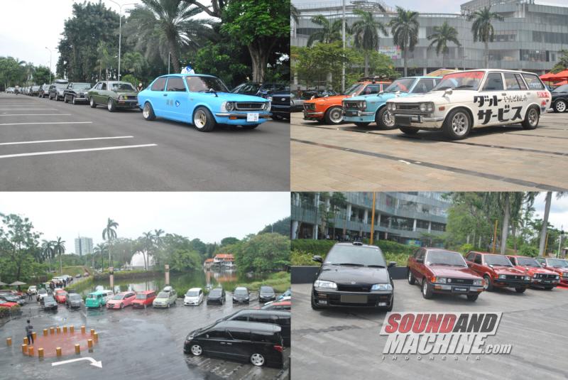 Senayan Park jadi pilihan penggemar mobil retro untuk mengadakan acara dengan berbagai skala