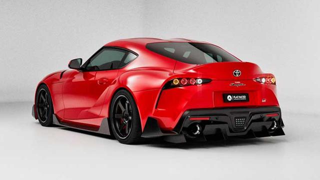 Toyota GR Supra dengan Tampilan Klasik