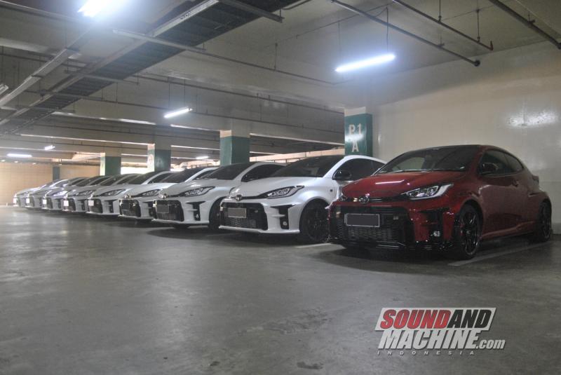 Kopdar perdana komunitas Toyota GR Yaris, GR Yaris.id di Plaza Senayan, Jakarta