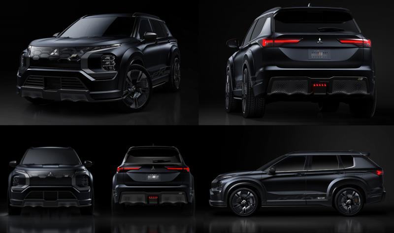 Mobil konsep performa tinggi berbasis SUV Mitsubishi, Vision Ralliart Concept (sumber: Mitsubishi)