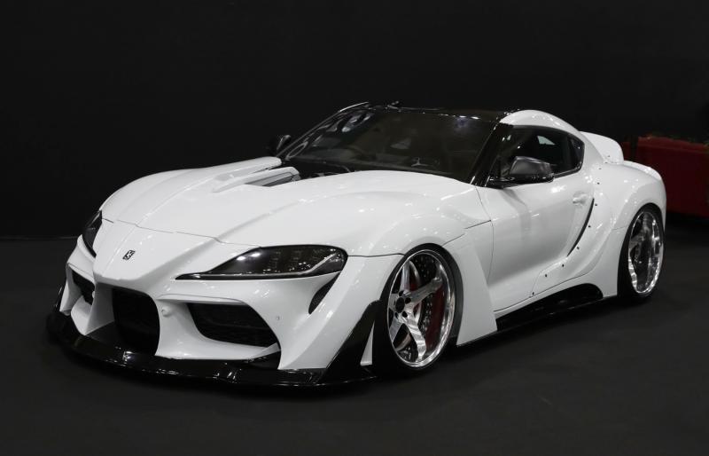 Veilside VFS90R Toyota GR Supra di Tokyo Auto Salon 2022 (sumber: Tokyo Auto Salon)