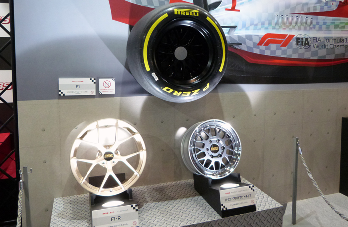 Pelek BBS di perhelatan Tokyo Auto Salon 2022 (sumber: BBS)