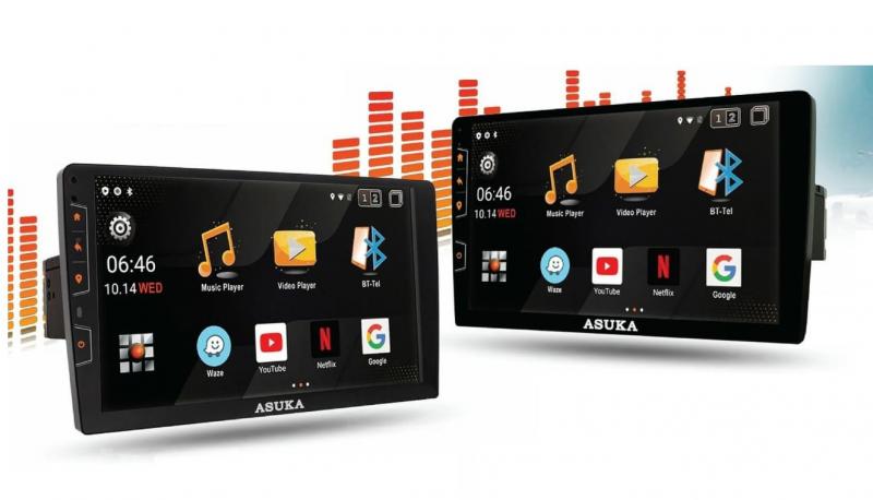 Head Unit Asuka BM-Series 2, Tawarkan Kualitas Suara Premium Berbasis Android dengan layar besar. (anto)