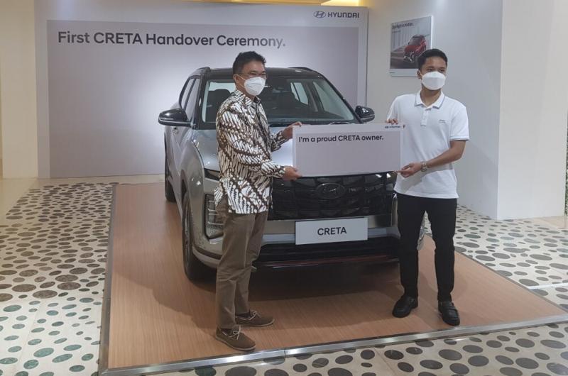 Serah Terima Hyundai Creta Anthony