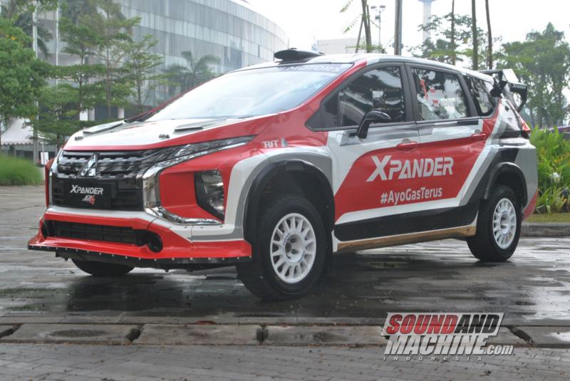 Mobil reli Mitsubishi Xpander AP4 