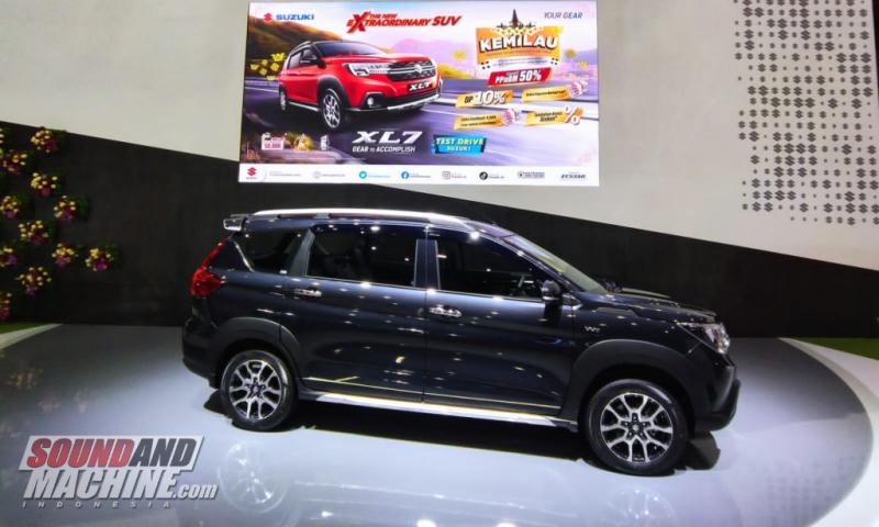 Booth Suzuki di Gaikindo Jakarta Auto Week (JAW) 2022. (foto: Tim SNM)