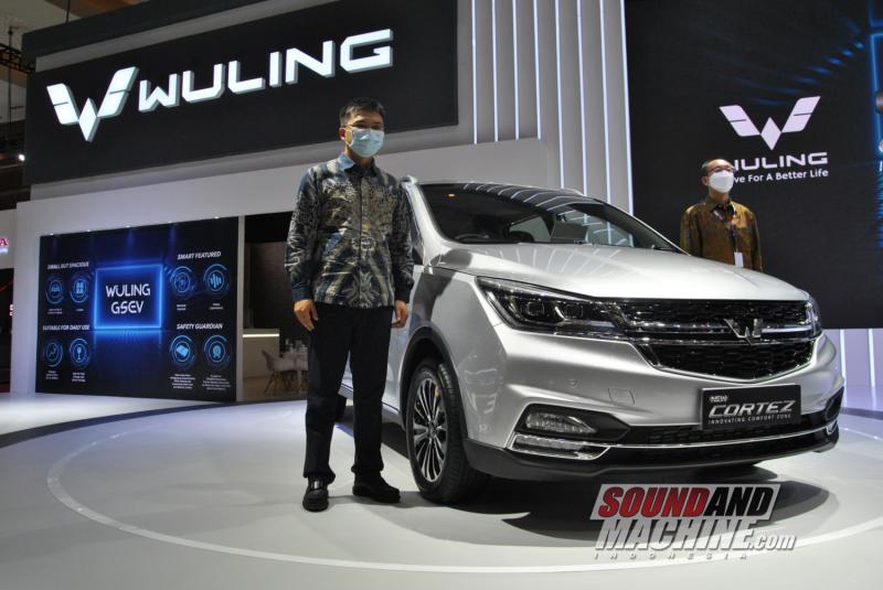 Wuling hadir di Indonesia International Motor Show yang mengangkat tema inovasi andalannya.