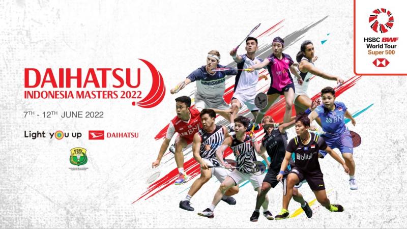 Daihatsu kembali menjadi sponsor utama turnamen bulutangkis internasional, dan Indonesia menjadi tuan rumah. (sumber: Daihatsu)