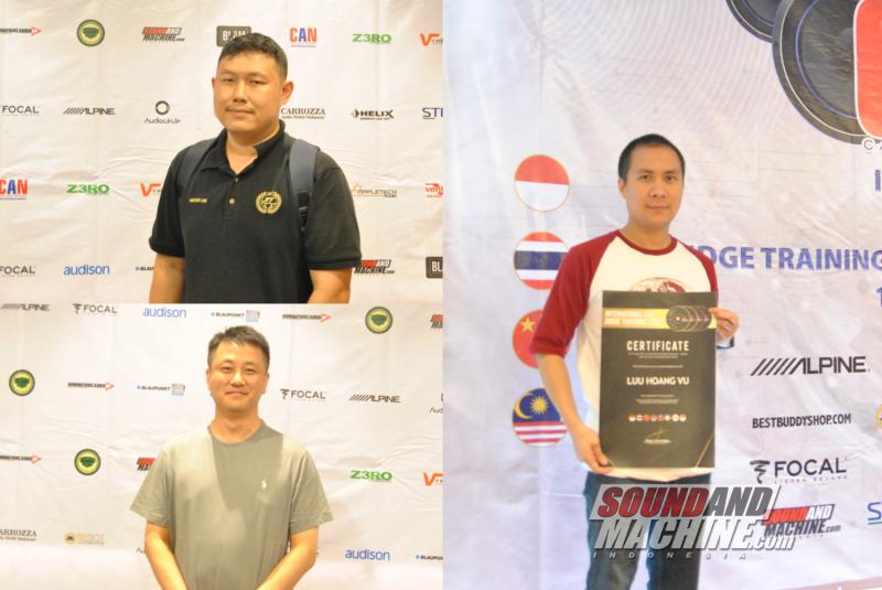 Peserta Car Audio Network (CAN) International Judge and Competitor Training dari luar negeri.