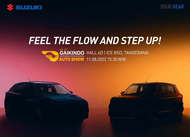 Teaser resmi Suzuki untuk 2 mobil baru yang akan diluncurkan di GIIAS 2022 (sumber: Suzuki)