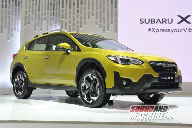 Compact SUV Subaru XV di pameran Gaikindo Indonesia International Auto Show (GIIAS) 2022.