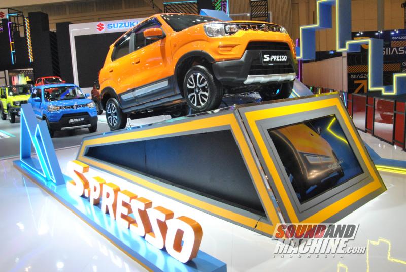 Suzuki S-Presso yang diluncurkan di pameran Gaikindo Indonesia International Auto Show (GIIAS) 2022.