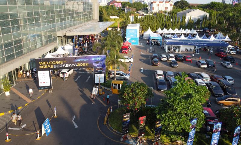 Pameran Gaikindo Indonesia International Auto Show (GIIAS) Surabaya 2022. (sumber: Gaikindo)