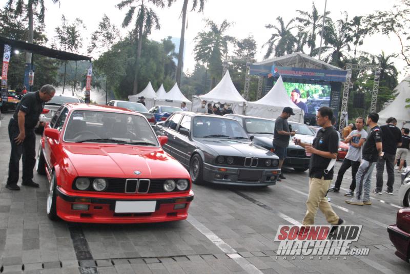 Perhelatan festival BMW Bimmerjunction di Senayan Park, Jakarta, yang diadakan oleh BMW Car Clubs Indonesia Jakarta Chapter.