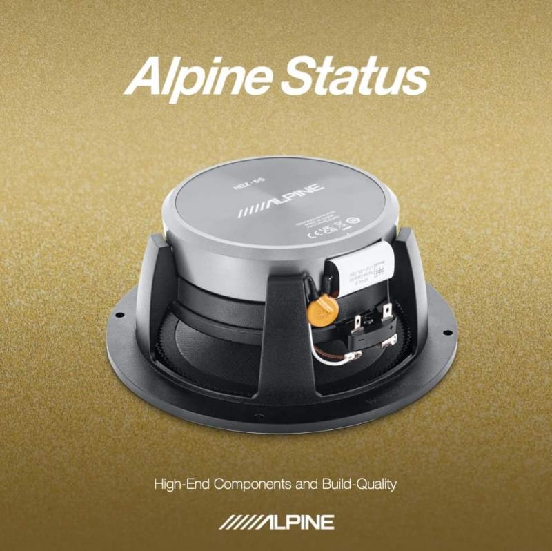 Profil Alpine Status HDZ65 Coaxial 2Way Speakers yang Adaptif untuk Seharihari dan Kompetisi