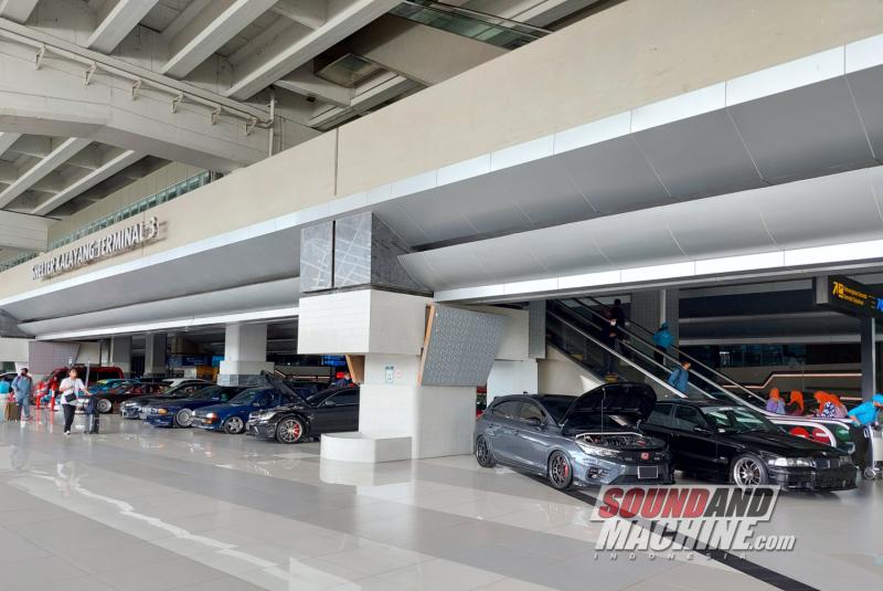 Kontes modifikasi Terminal 3 Auto Modified di Bandara Internasional Soekarno-Hatta.
