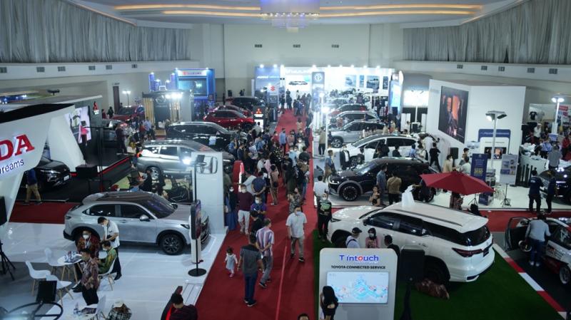 Pameran seri Gaikindo Indonesia International Auto Show (GIIAS) Semarang 2022. (sumber: Gaikindo)