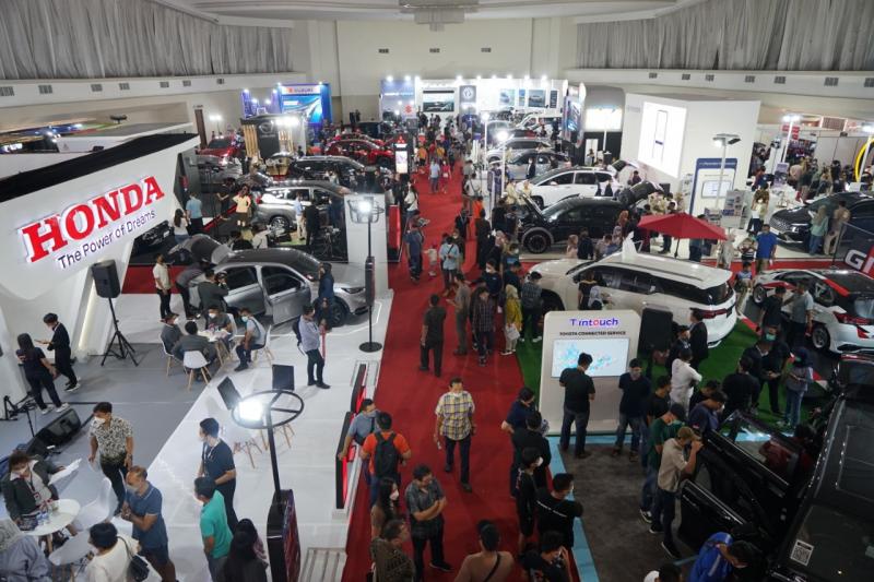 Rangkaian seri pameran perdana Gaikindo Indonesia International Auto Show (GIIAS) Semarang 2022. (sumber: Gaikindo)