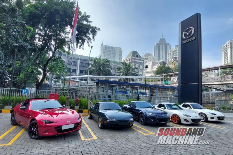 Mazda mengajak para pemiliknya untuk konvoi dan kumpul di acara The Elite Morning Drivers Club.