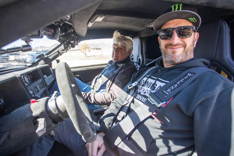 Pereli Ken Block (kanan) meninggal dunia akibat kecelakaan snowmobile (sumber: Hoonigan)