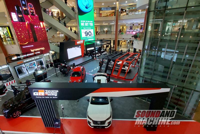 Program Toyota Gazoo Racing GR Tour yang diadakan di Summarecon Mall Kelapa Gading, Jakarta