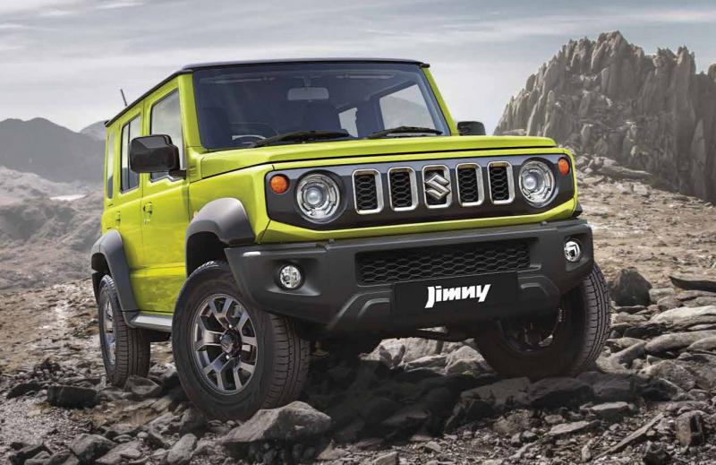 Suzuki Jimny 5-pintu yang debut global di India. (sumber: Suzuki)