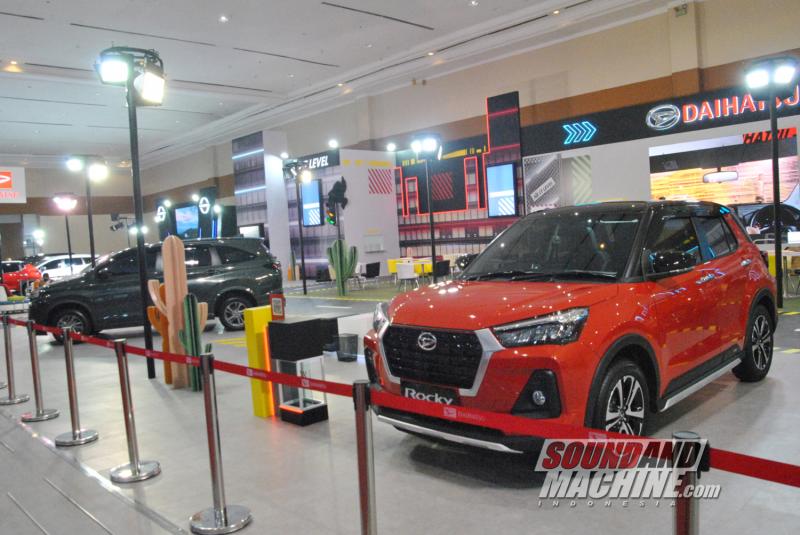 Booth Daihatsu di Gaikindo Jakarta Auto Week 2022.