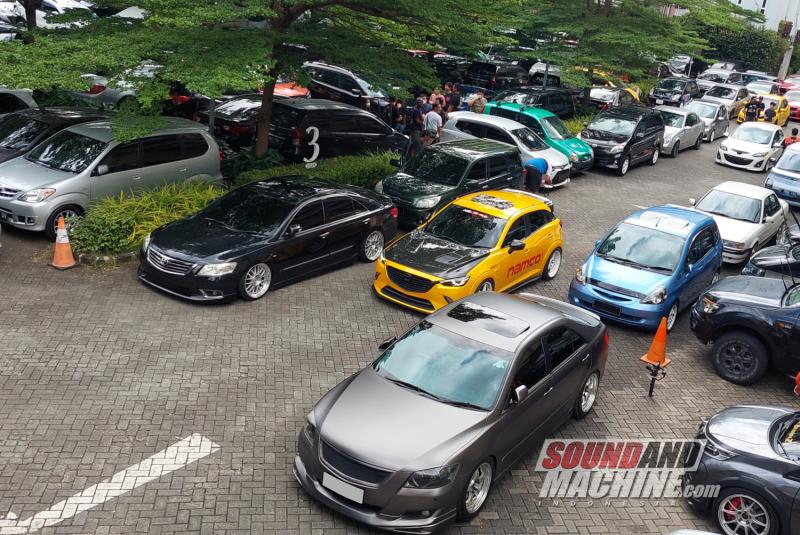 Acara meet-up Morning Drivers Club jelang perhelatan modifikasi akbar The Elite Showcase 2023.