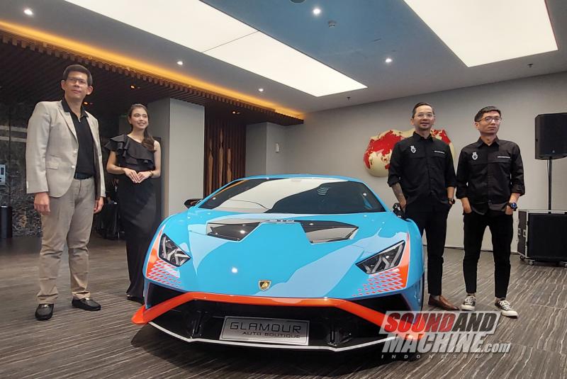 Peluncuran showroom kendaraan built-up Glamour Auto Boutique baru, dengan tagline NewXperience.