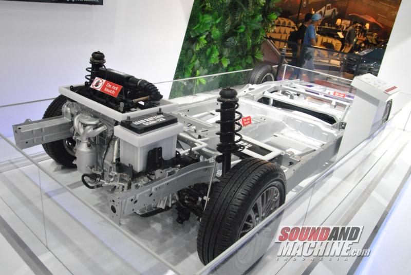 Teknologi elektrifikasi mild hybrid Suzuki di IIMS 2022.