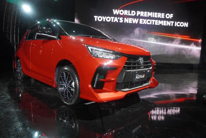 Toyota perkenalkan All-New Agya GR Sport yang dibuat sporti dari segi tampilan dan rasa berkendara. (sumber: Toyota)