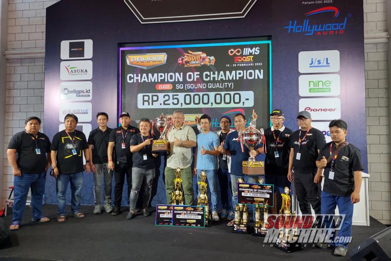 Perhelatan Champion of Champions PAHAMI Audio Contest di Indonesia International Motor Show (IIMS) 2023.