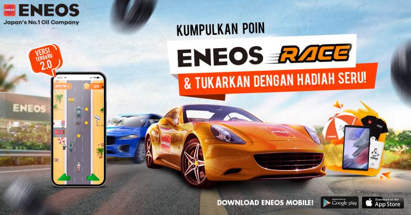 Gam Balap Eneos Race Ver. 2.0 di Eneos Mobile. (sumber: Eneos)