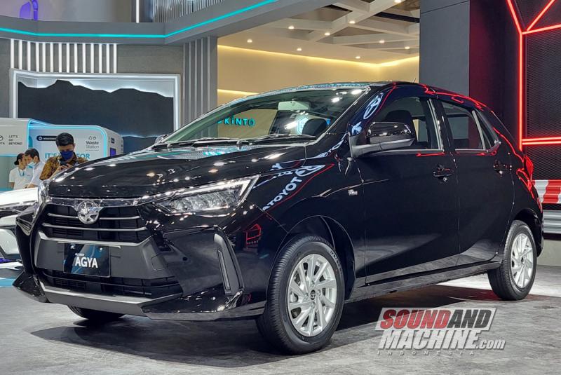 Toyota All-New Agya varian G CVT di pameran Gaikindo Jakarta Auto Week (JAW) 2023.