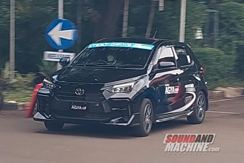 Toyota All-New Agya yang diluncurkan di pameran Gaikindo Jakarta Auto Week 2023.