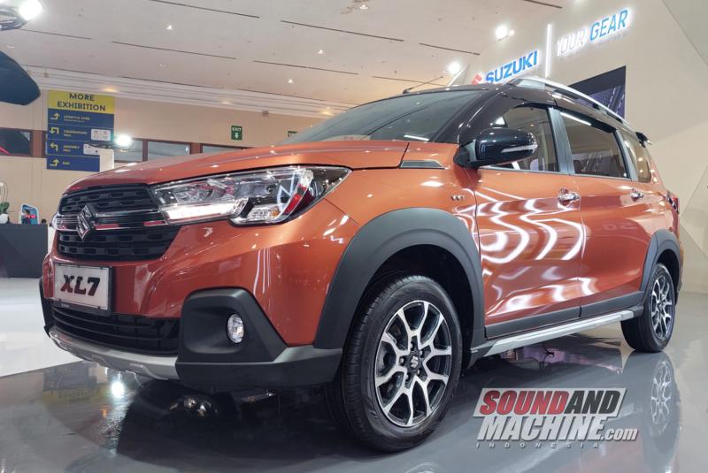 Suzuki XL7 di pameran Gaikindo Jakarta Auto Week (JAW) 2023.