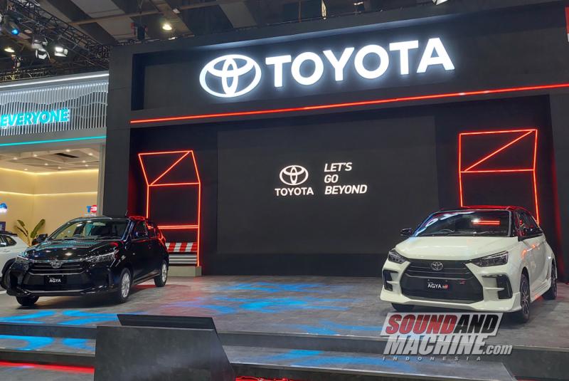 Toyota All-New Agya yang diluncurkan di pameran Gaikindo Jakarta Auto Week 2023.