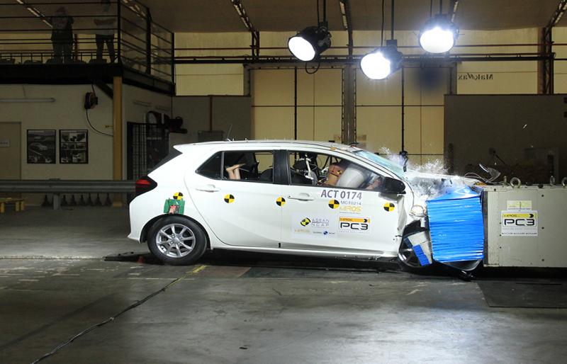Produk hasil pengembangan Daihatsu yang dilakukan uji tabrak. (sumber: ASEAN NCAP)