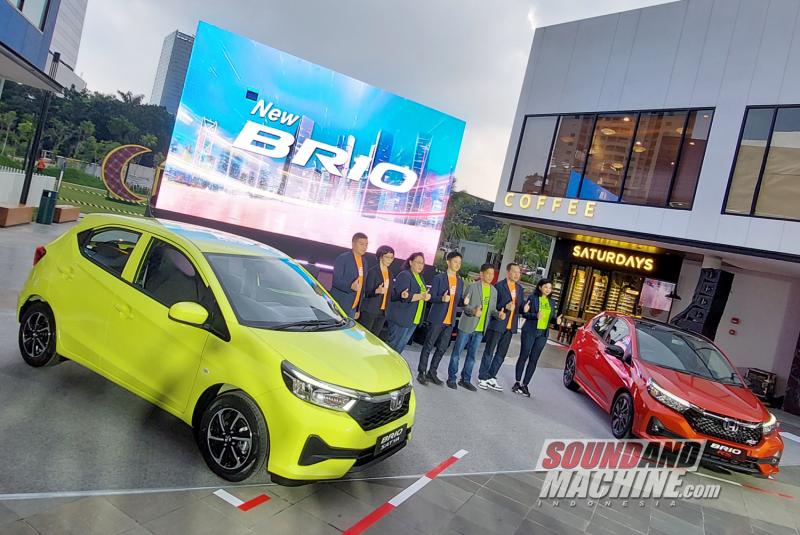 Honda Prospect Motor telah resmi meluncurkan Brio generasi kedua facelift. Foto: (Joule)