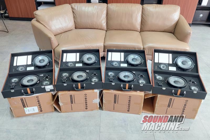 Speaker limited edition Focal Inside P60 milik pelanggan Sterindo Autosound yang hanya diproduksi sebanyak 911 set di dunia.