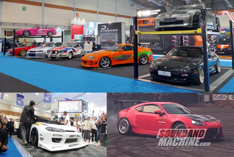 Sportscar Jepang yang memeriahkan perhelatan Indonesia Modification and Lifestyle Expo 2023. 